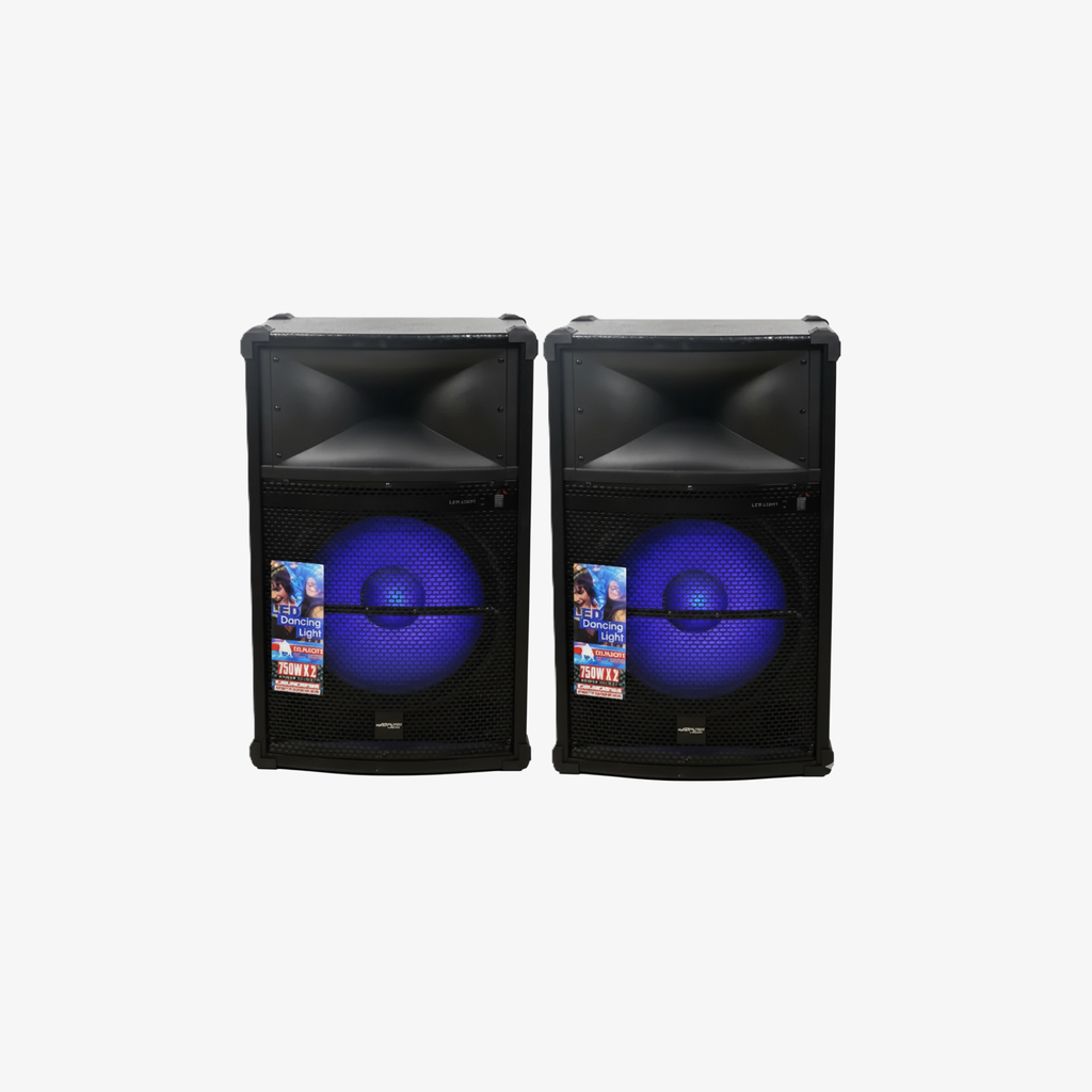 DB AUDIO SPEAKER PREMIUM 15-INCH 750WX2, LED (SUMO 15        )