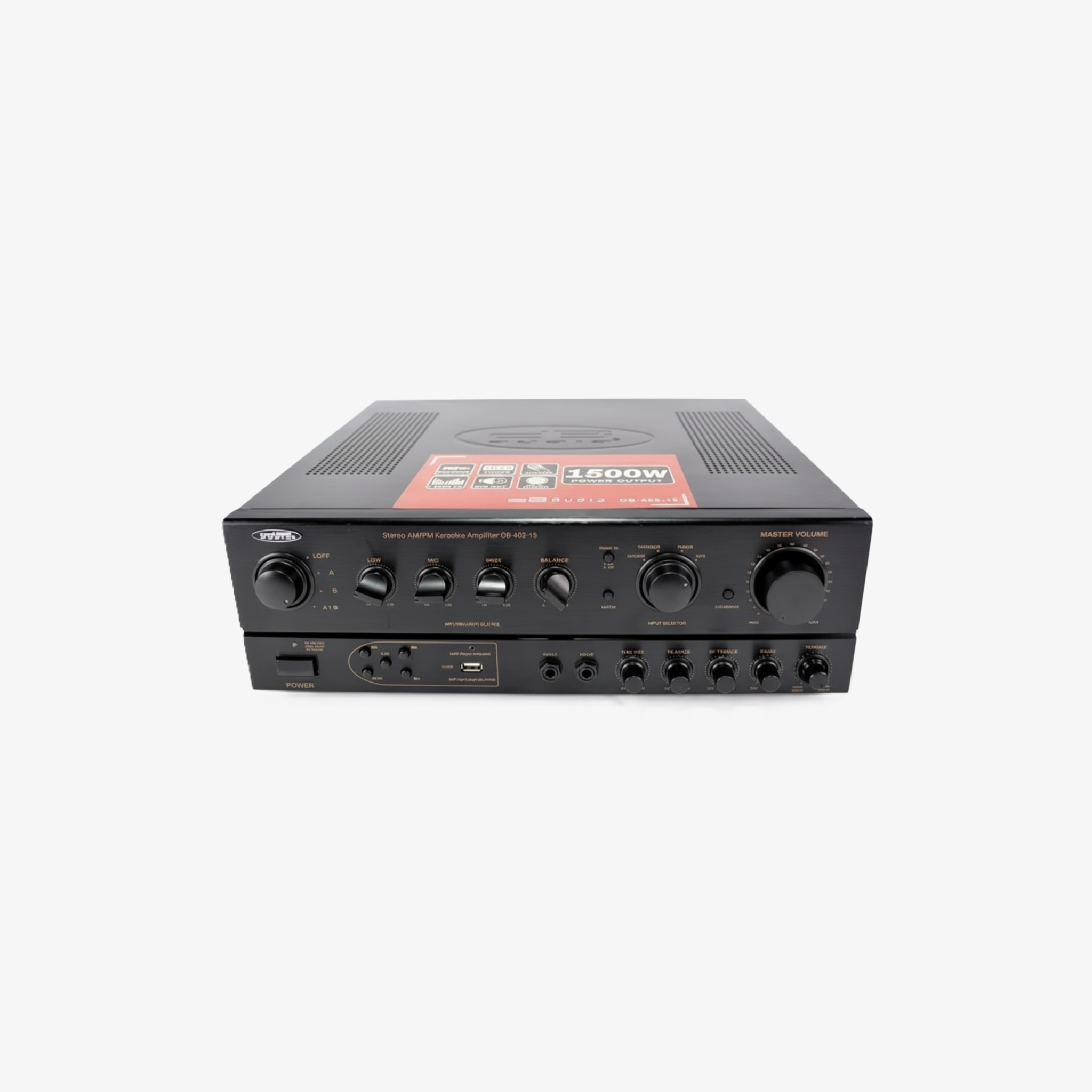 DB AUDIO AMPLIFIER AM/FM,USB,BT, 1500W (DB-502-15-BT   )