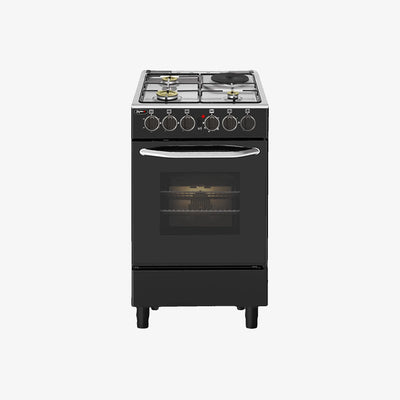 Markes Gas Range 3+1 50cm Black Bourdain (MREB50)