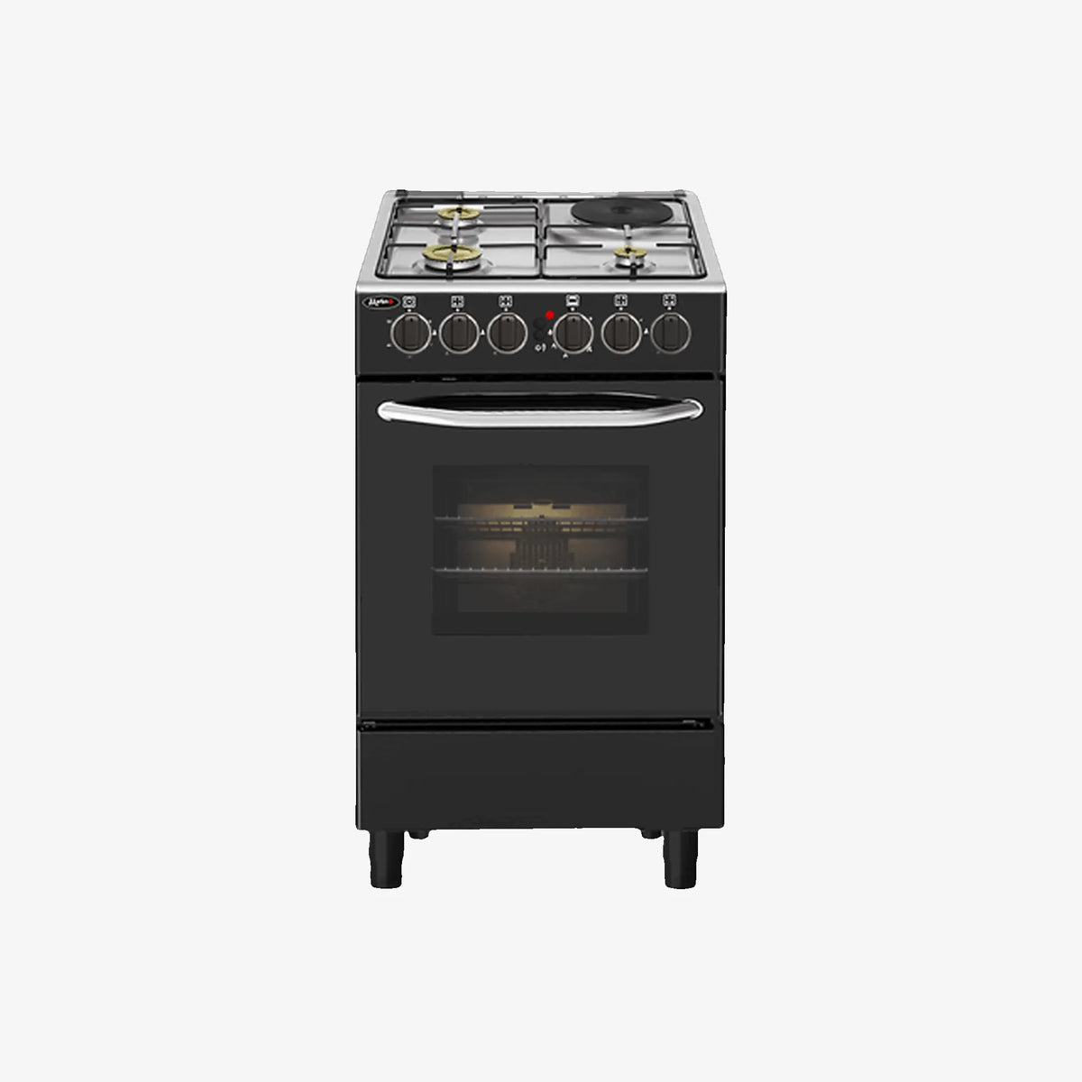 Promo: Markes Gas Range 3+1 50cm Black Bourdain (MREB50)