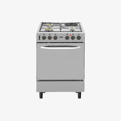 Markes Gas Range 3+1 50cm Steel Batali (MRGS50)