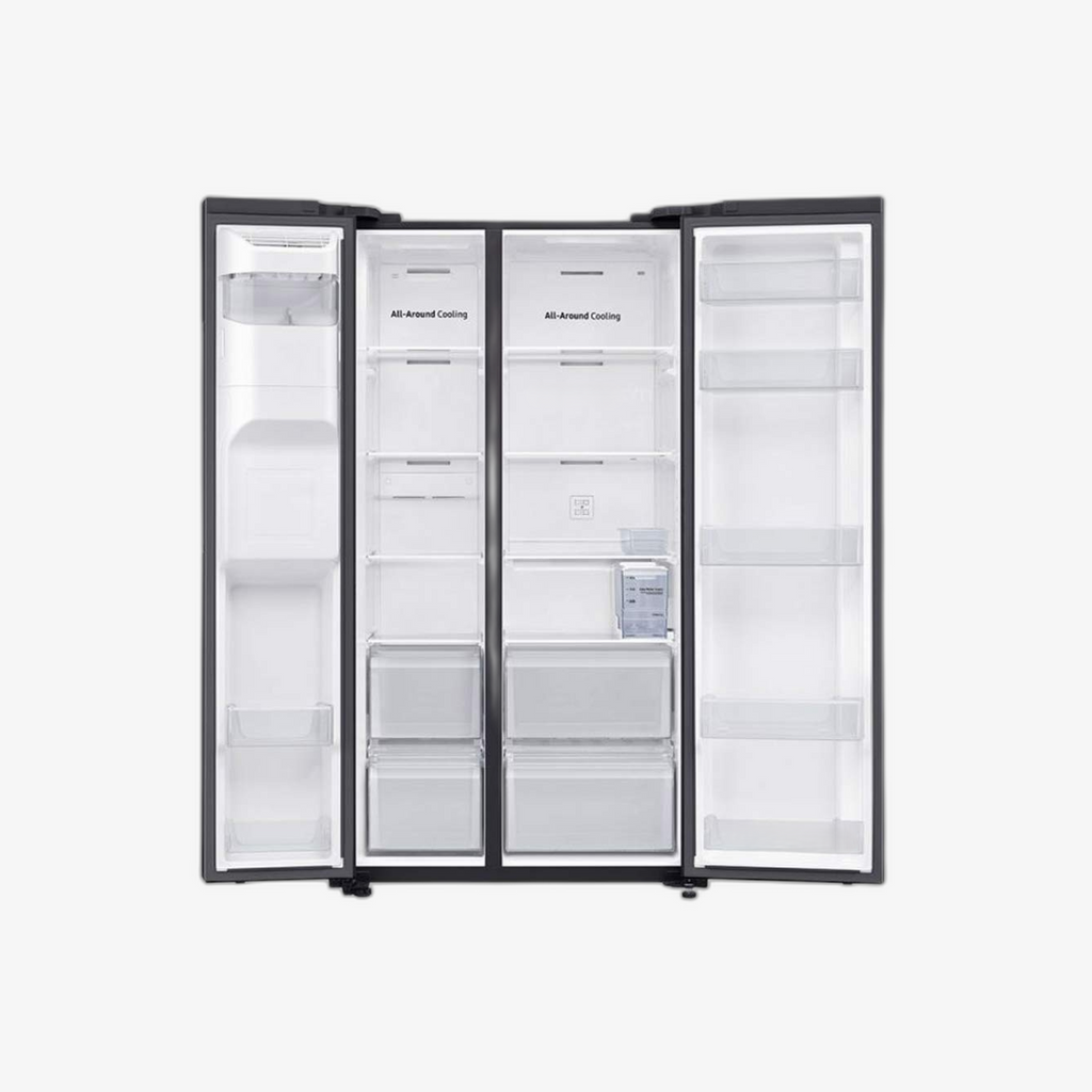 SAMSUNG REF 23.9 W/ ICE&WATER DIS MBLK (RS64R5301B4    )