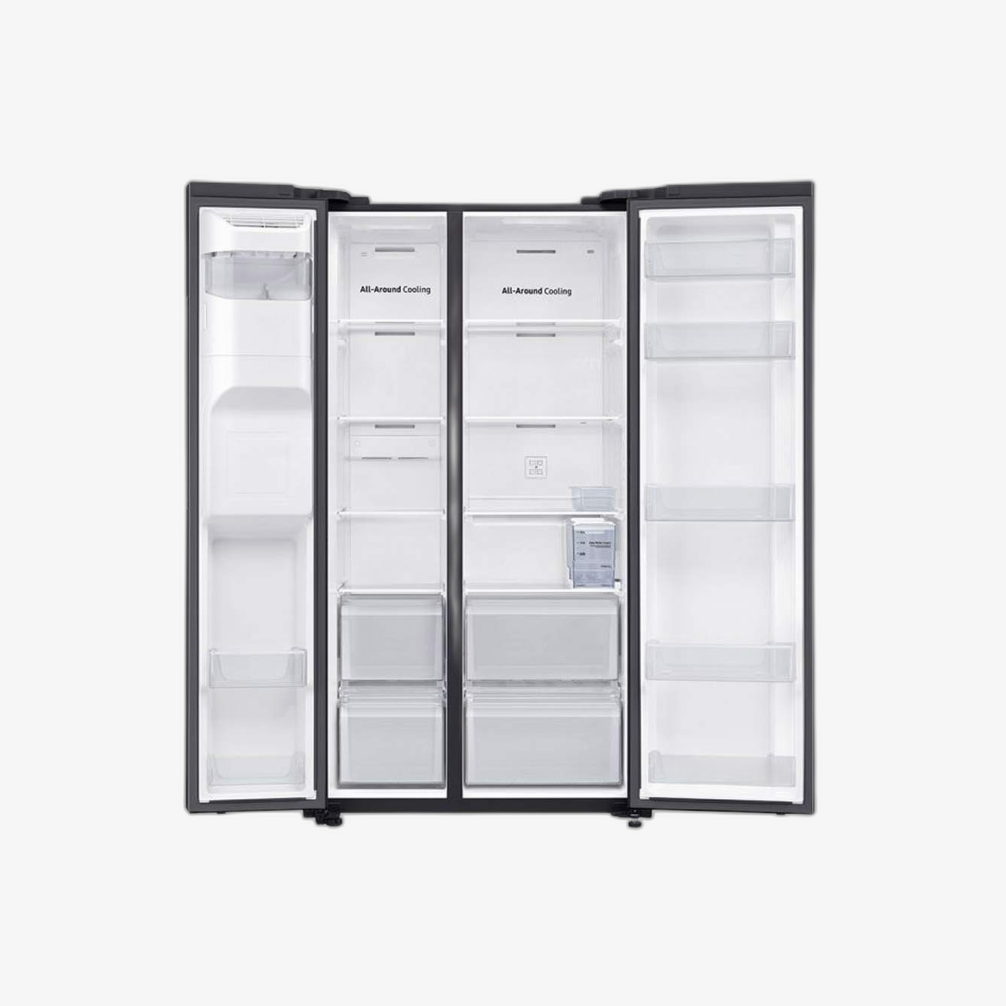 SAMSUNG REF 23.9 W/ ICE&WATER DIS MBLK (RS64R5301B4    )