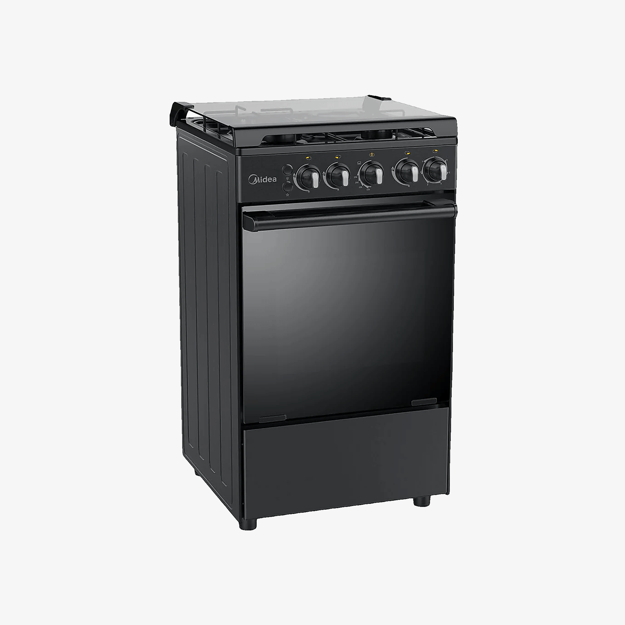 MIDEA GASRANGE 3+1 50CM BLACK W/RT (63GSR050MMER-B1)
