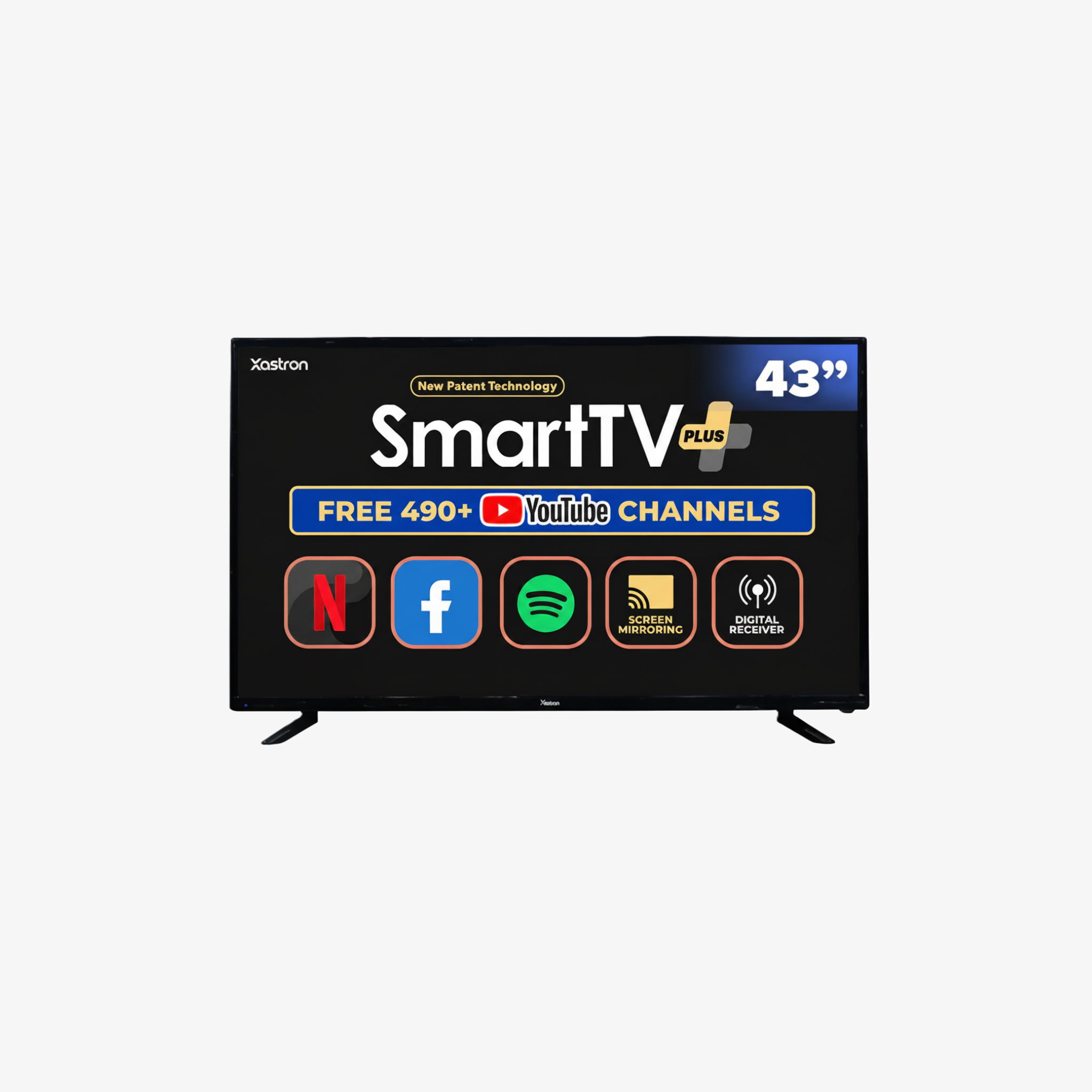 ASTRON SMART LED TV 43-INCH  ULTRA SLIM (LED-4577       )