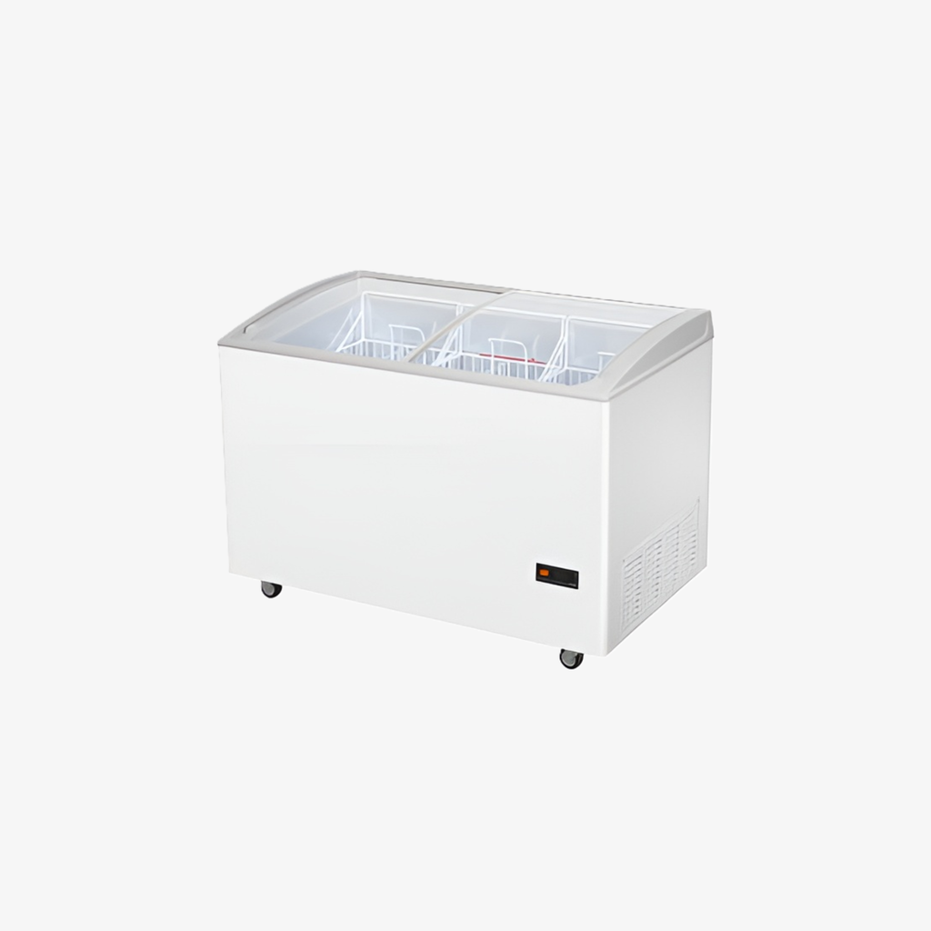 HAIER CHEST FRZ 13.3CUFT CURVEDGLASS (SD-377         )