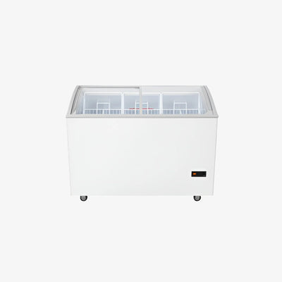 Haier Chest Freezer 13.3 CuFt Curve Glass (SD-377)