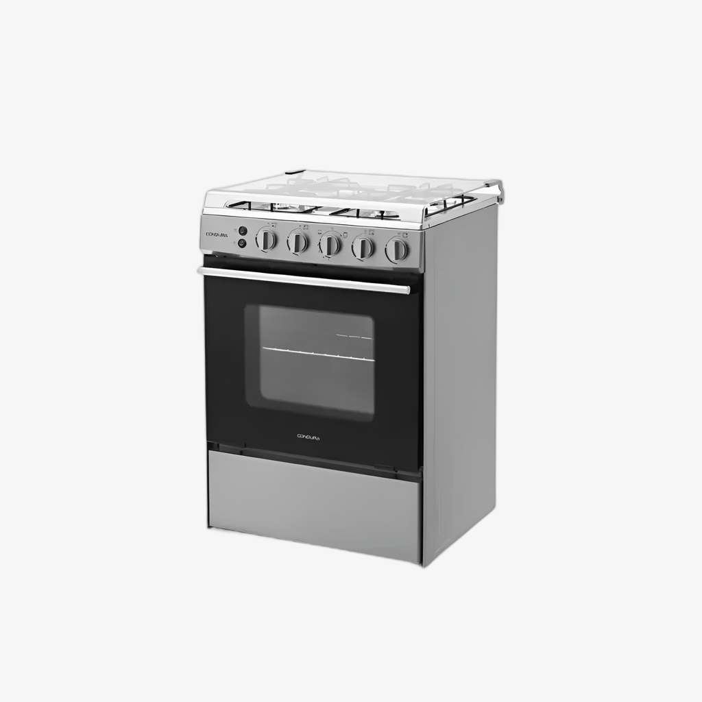 Promo: CONDURA GASRANGE 4GAS 60CM SLVR