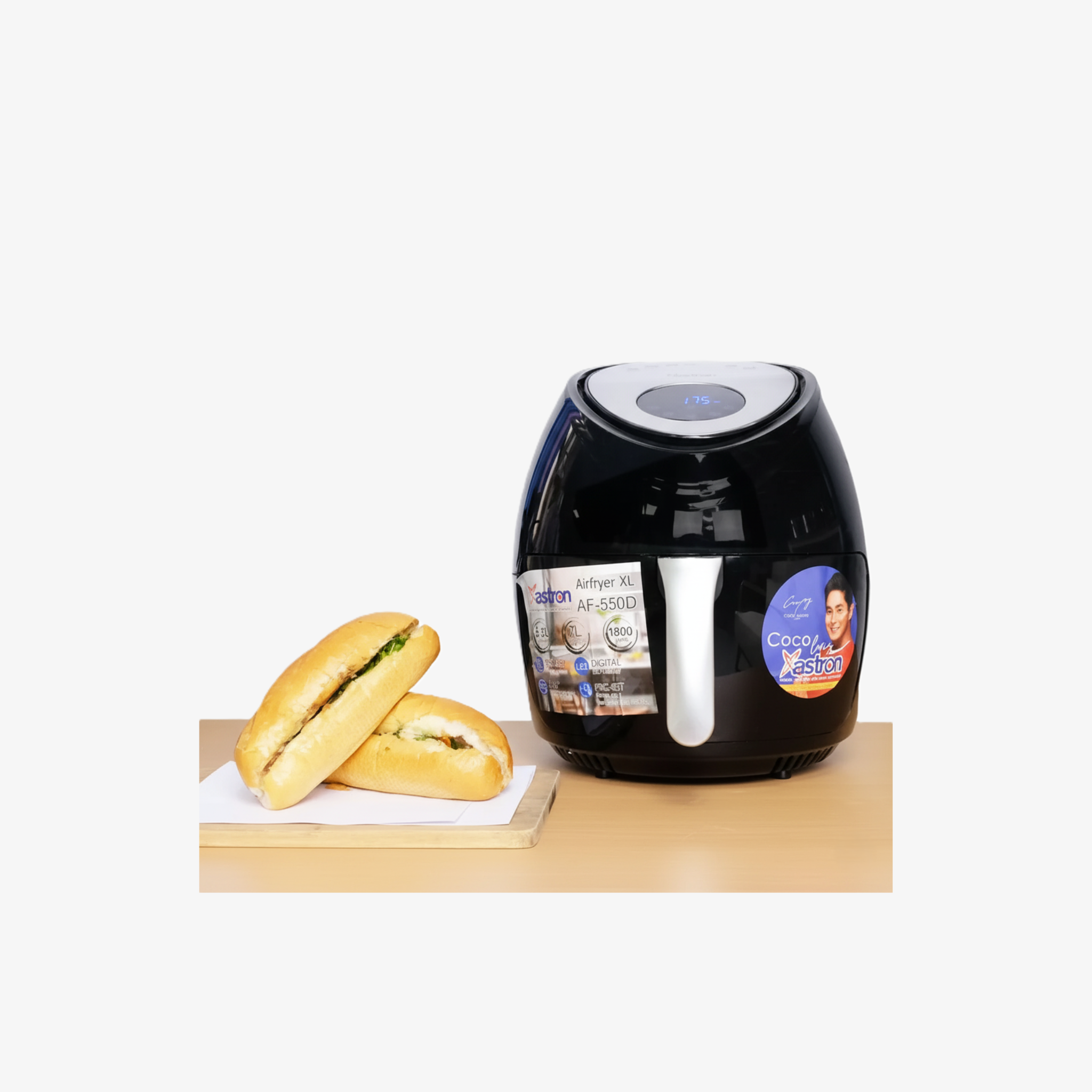 Promo: ASTRON ASTRON AIR FRYER 5.5L 1800W
