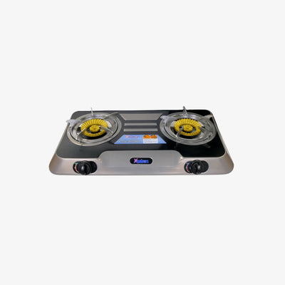 Astron Gas Stove 2 Burner Stainless (GS-8080)