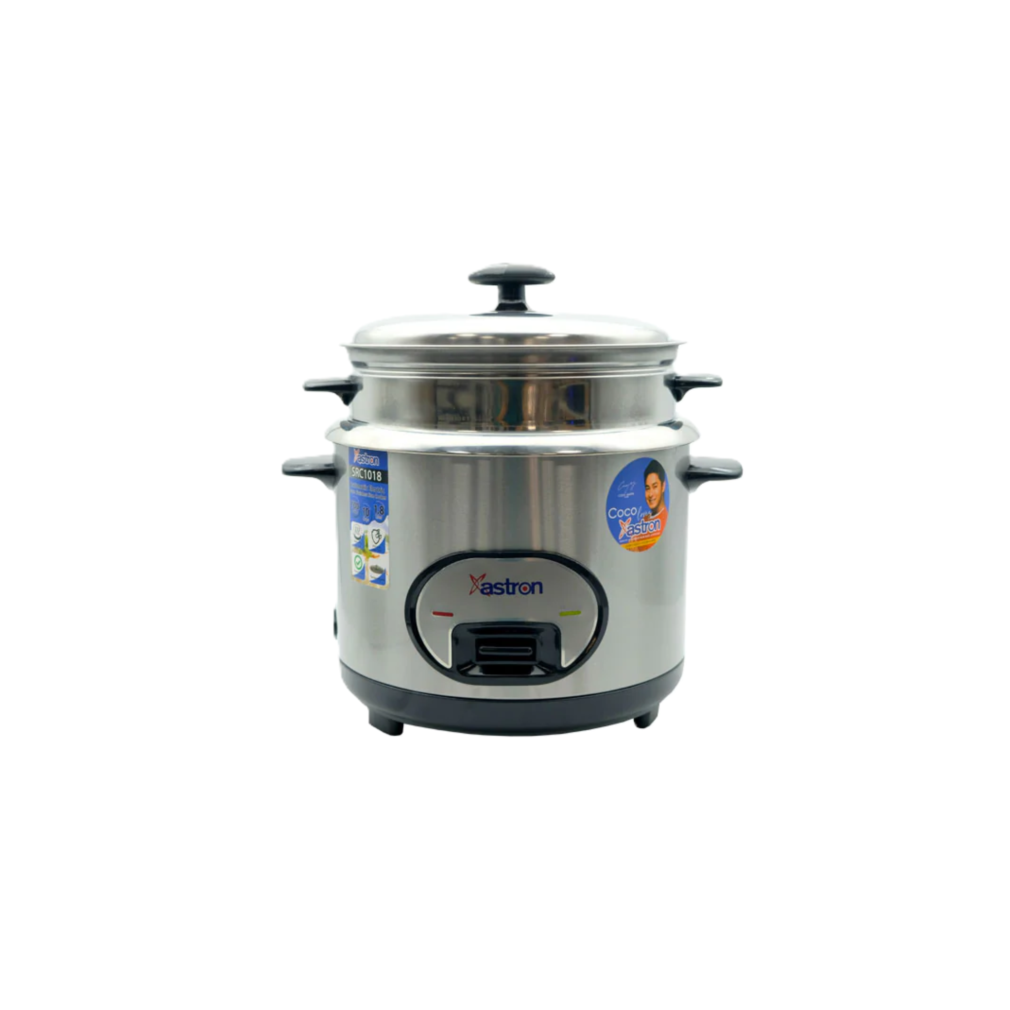 Promo: ASTRON RICE COOKER W/STEAMER 1.8L