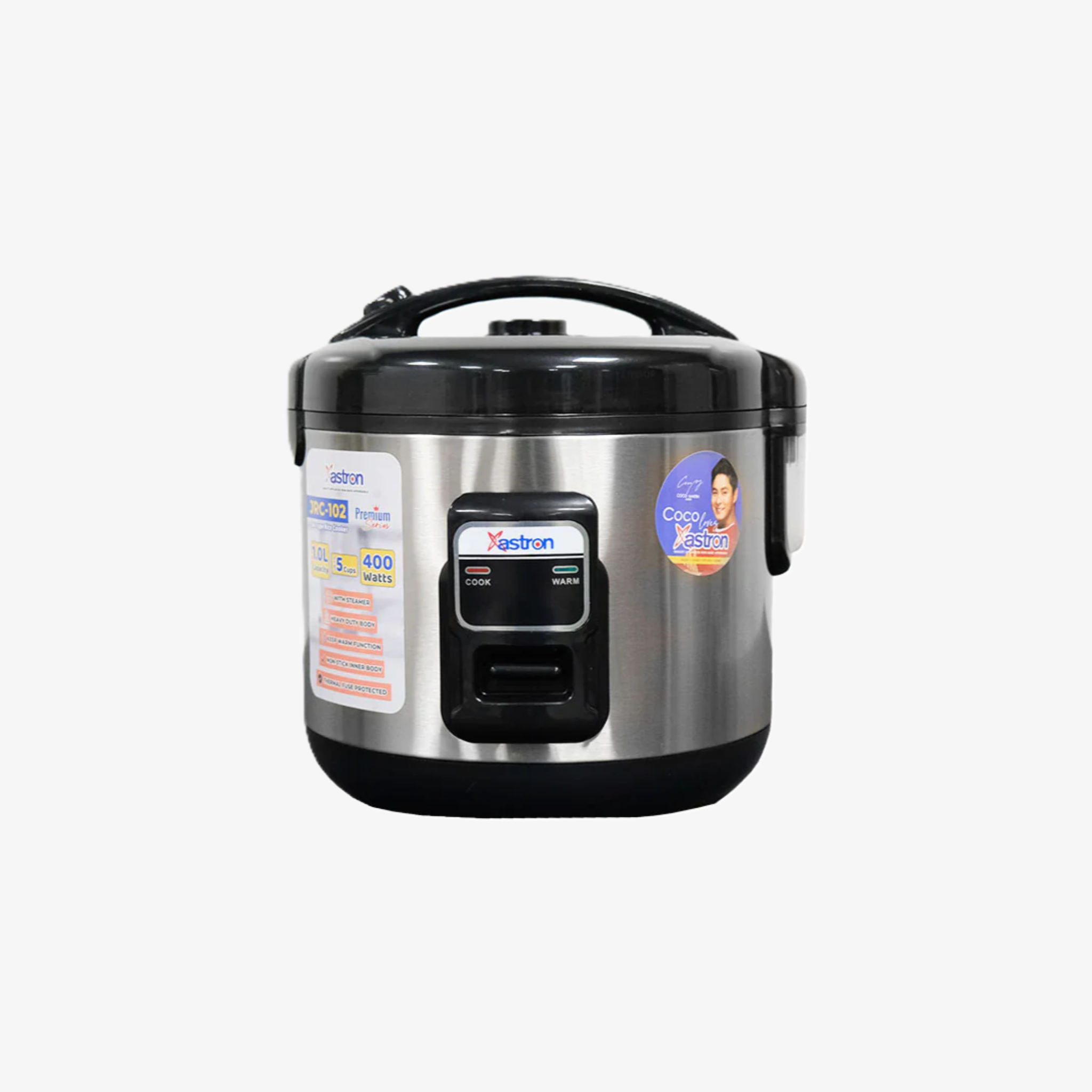 Astron Rice Cooker 6 Cups 1L Jar Type (JRC-102)
