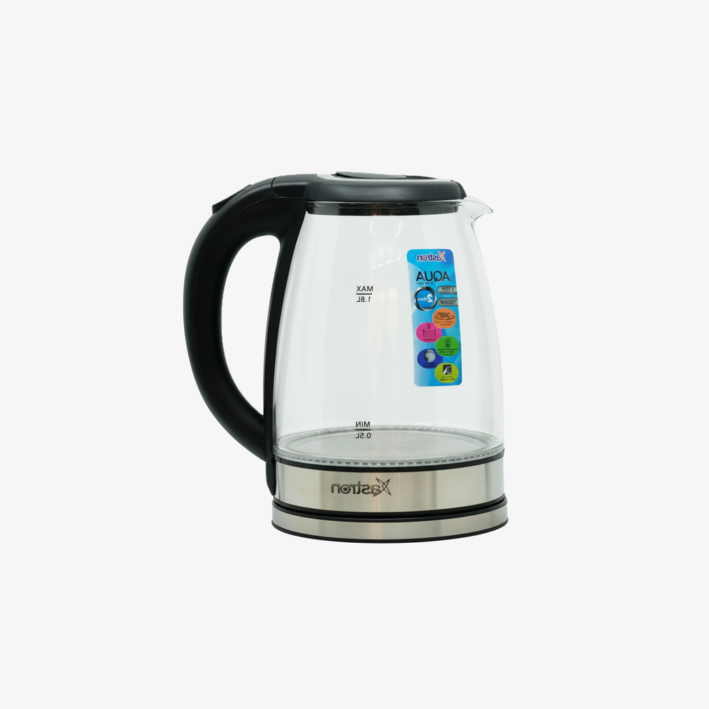 Promo: ASTRON ELECTRIC KETTLE GLASSBODY 1.8L