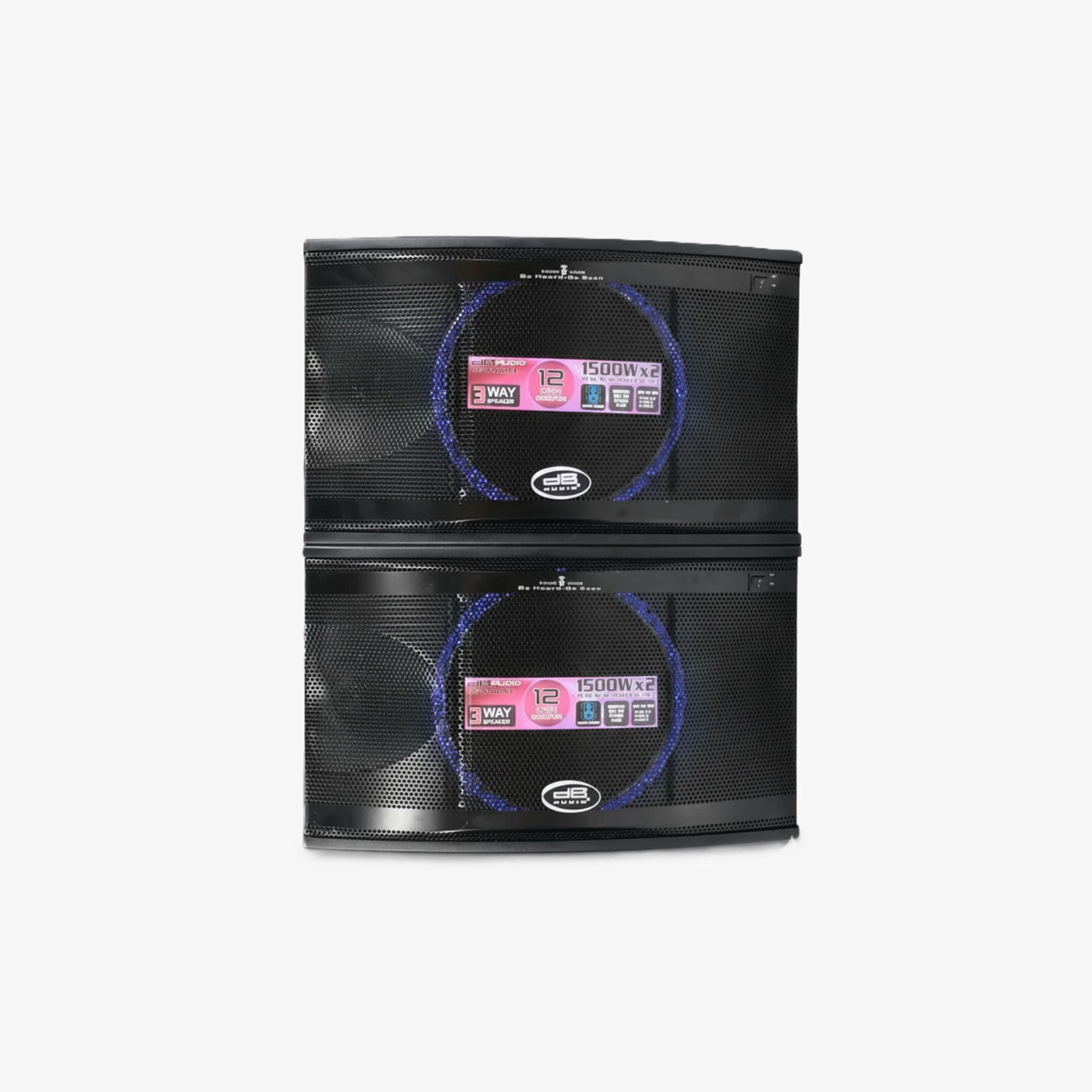 Promo: DB AUDIO SPEAKER 12-INCH 1500WX2 W/LED LIGHT