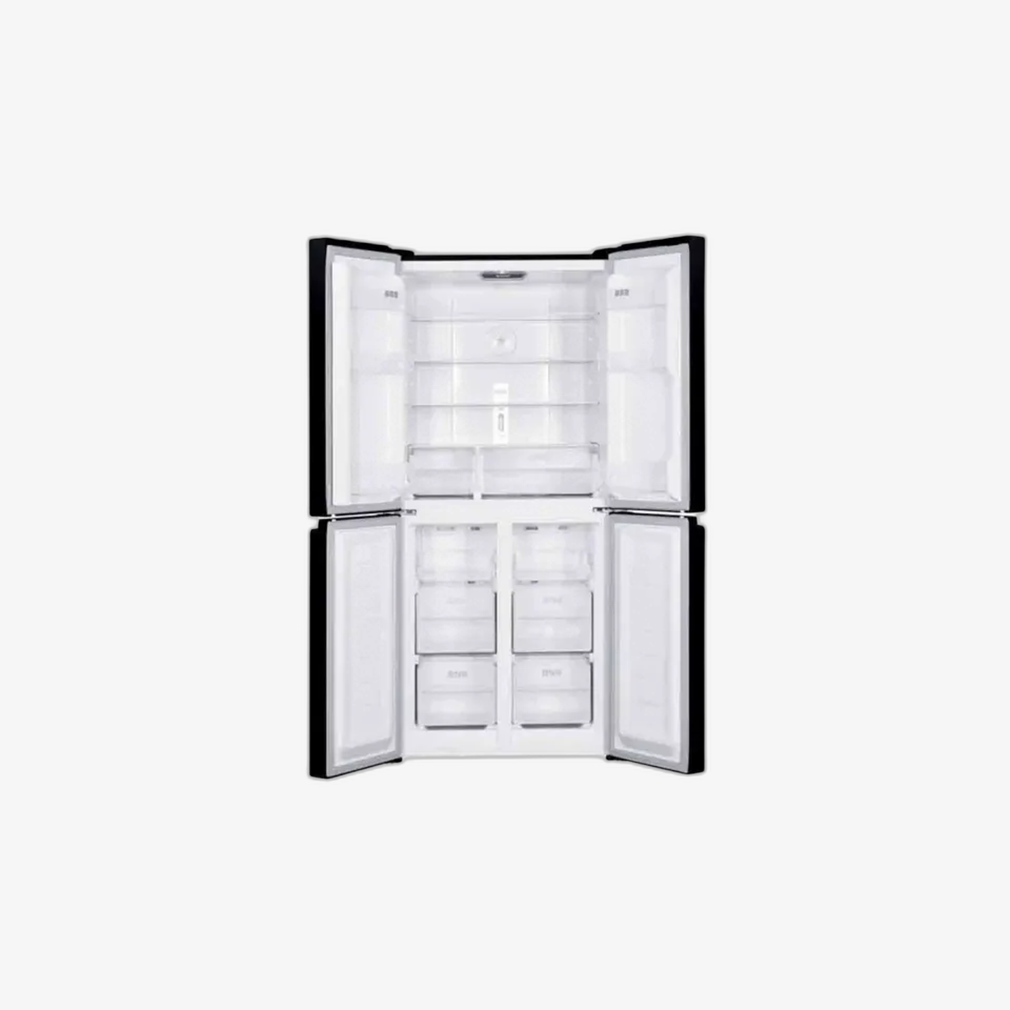 SHARP REF FRENCH 4D 16.7 CU.FT INV (SJ-FLG16AVP-BK )