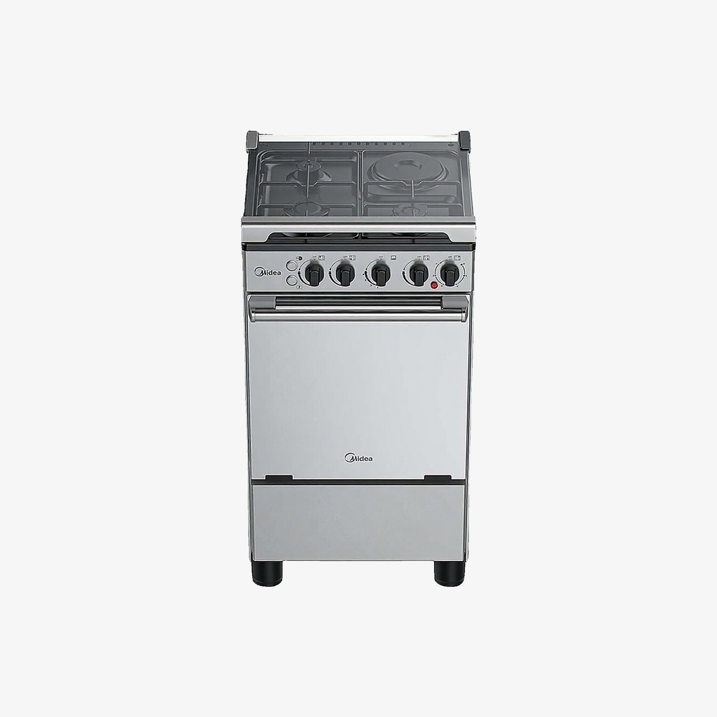 Promo: MIDEA GASRANGE 50CM 3G1HP SILVER
