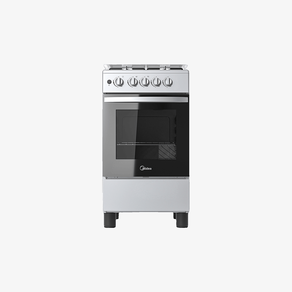 Promo: MIDEA GASRANGE 50CM 4GAS CHAMPAGNE