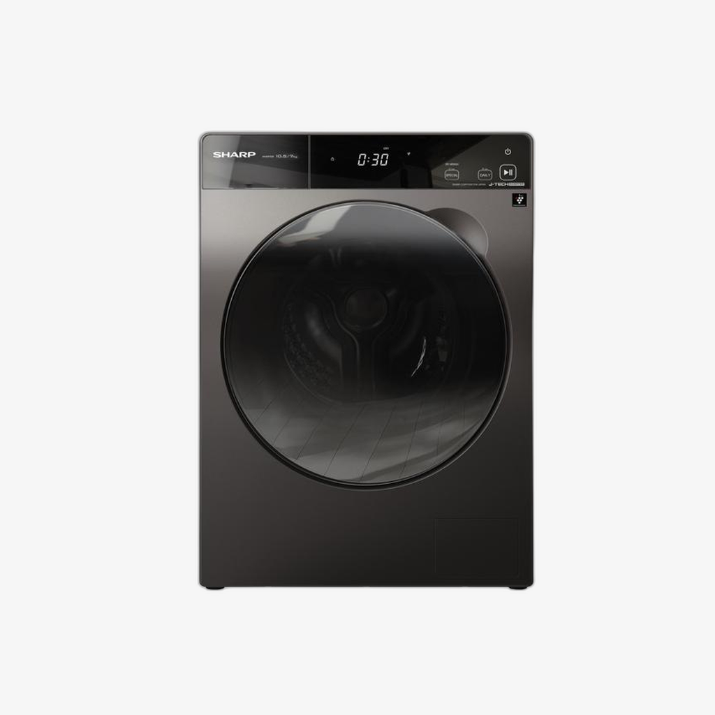 SHARP WASHING F.AUTO F.LOAD 10.5KG (ES-FLC15BV-DS  )