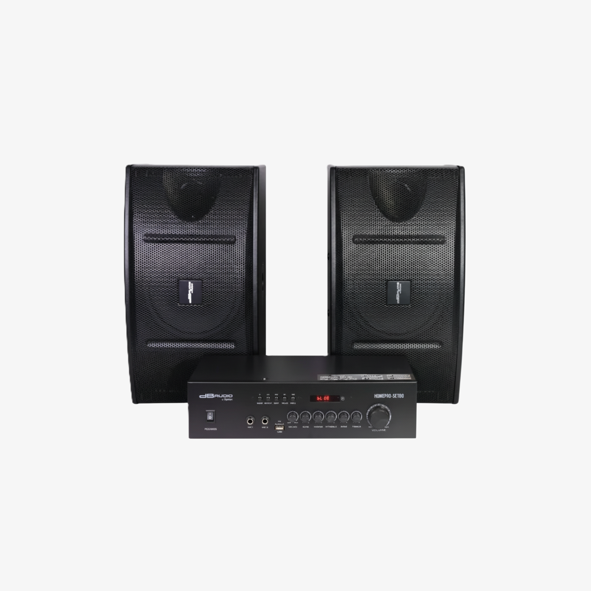 Promo: DB AUDIO AUDIO 8-INCH SPEAKER-AMPLIFIER 600W