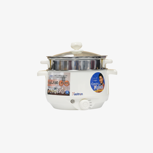 ASTRON MULTI-COOKR 1.8L W/STEAMR 800W (HOTPOT-180     )