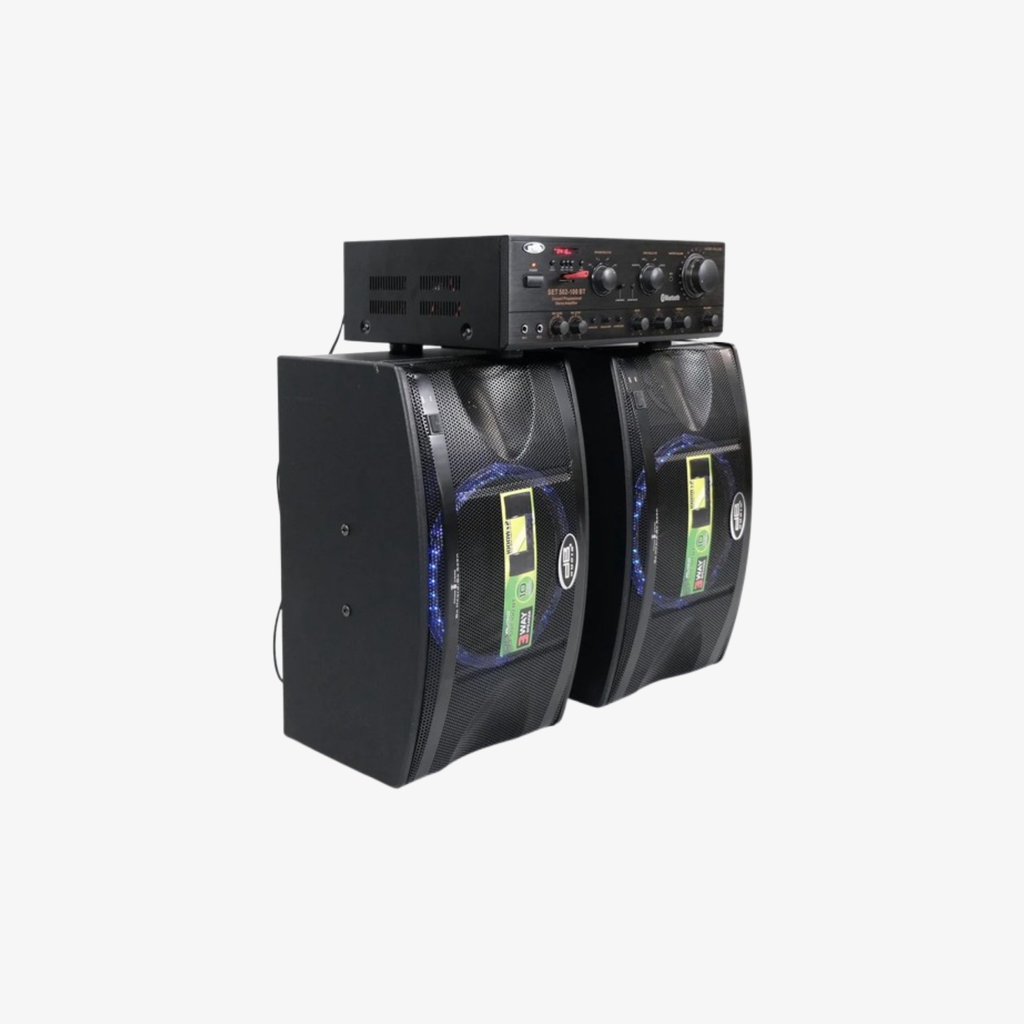 DB AUDIO AMP & SPK SET 10-INCH 1000W USB BT (SET-502-100BT  )