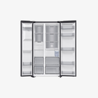 Promo: SAMSUNG REF 21.8 SBS W/WATER&ICEDSPNSR