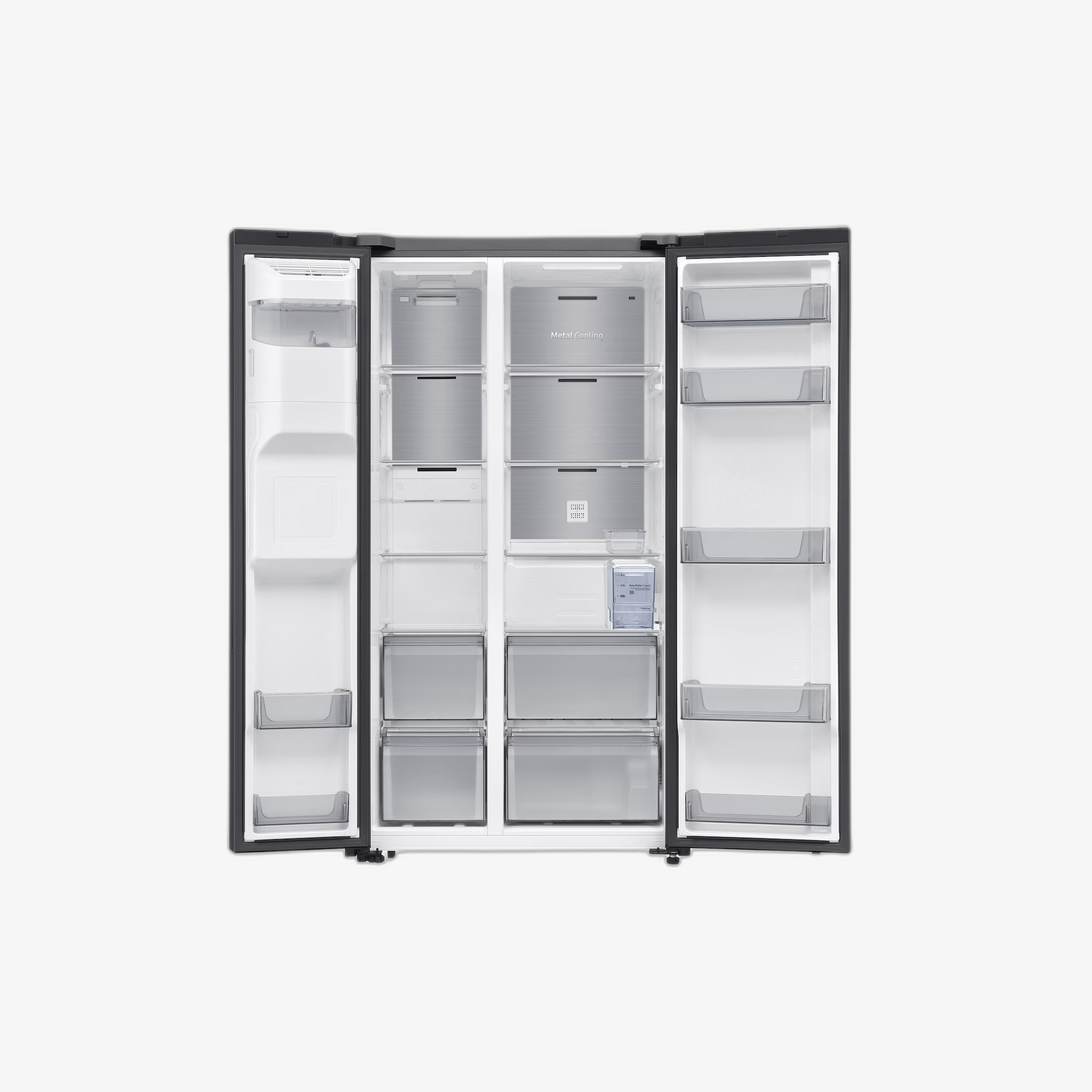 Promo: SAMSUNG REF 21.8 SBS W/WATER&ICEDSPNSR