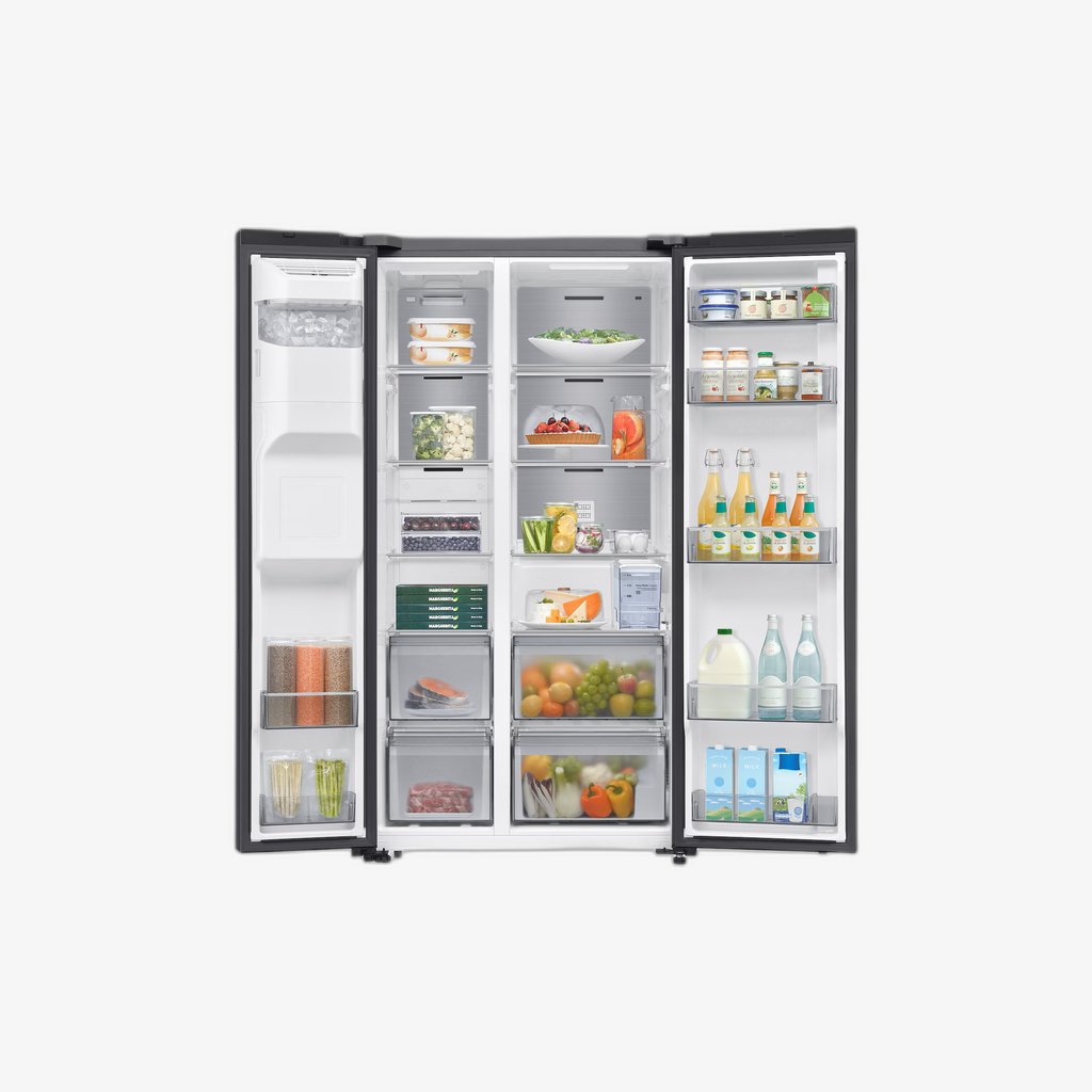 Promo: SAMSUNG REF 21.8 SBS W/WATER&ICEDSPNSR