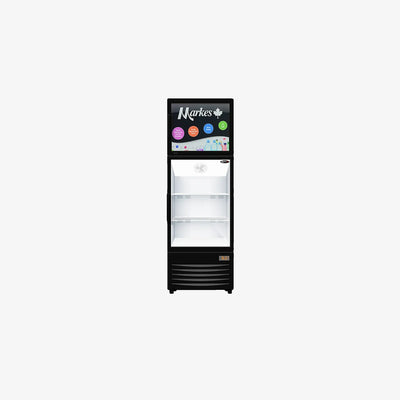 Markes Beverage Cooler w/ Top Freezer 10.5 CuFt (MSRF-298BKD)