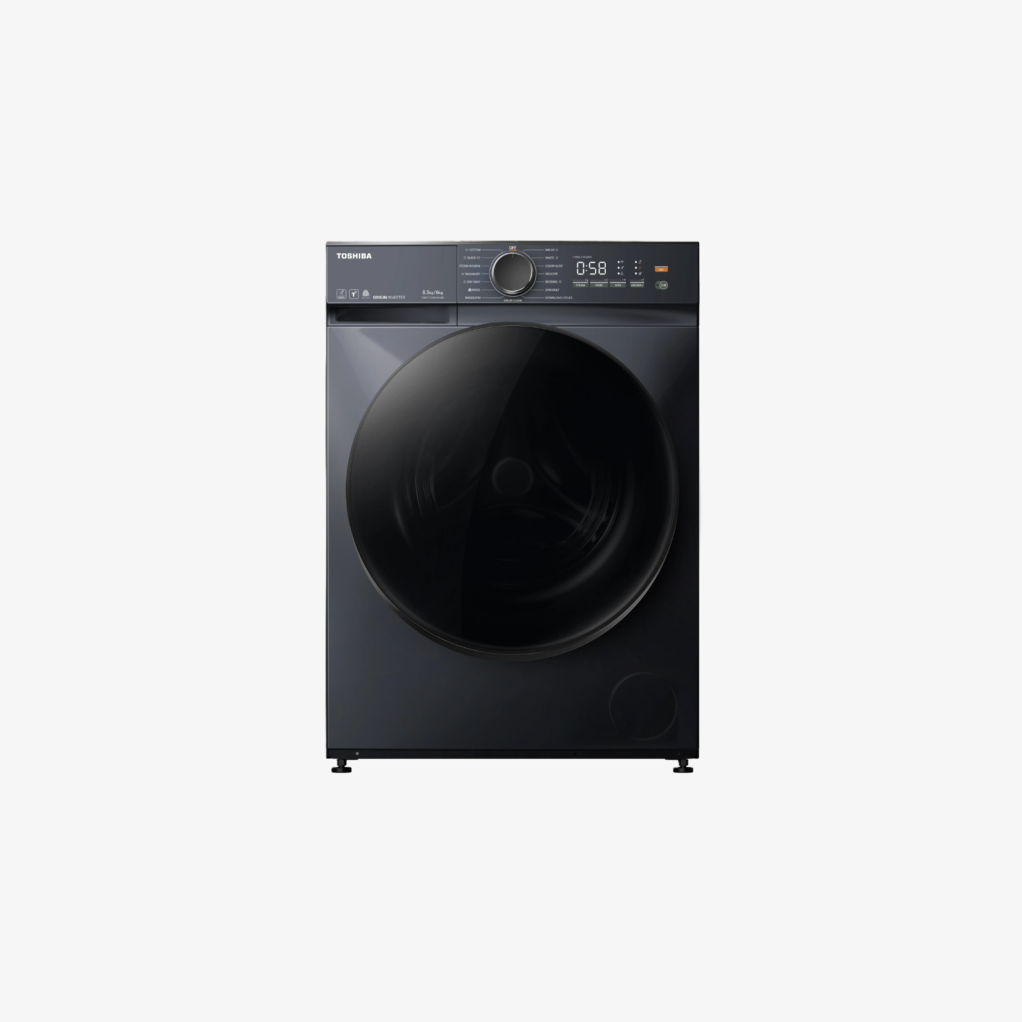 TOSHIBA WASHING 8.5/6KG FA F.LOAD INV (TWD-T21BU95UWPH)