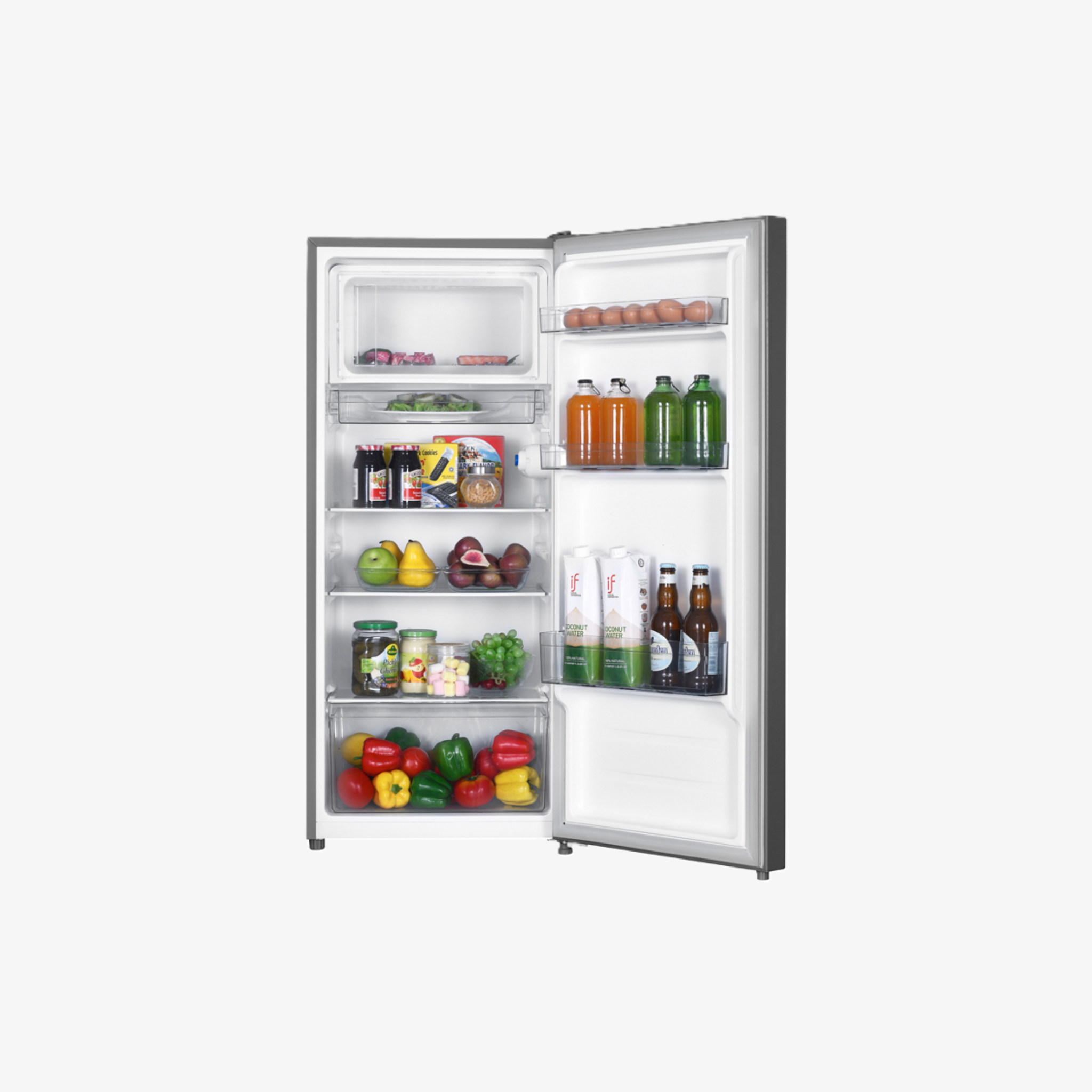 Sharp Refrigerator Direct Cool 5.3 CuFt Inverter (SJ-DL53DXS-RG)