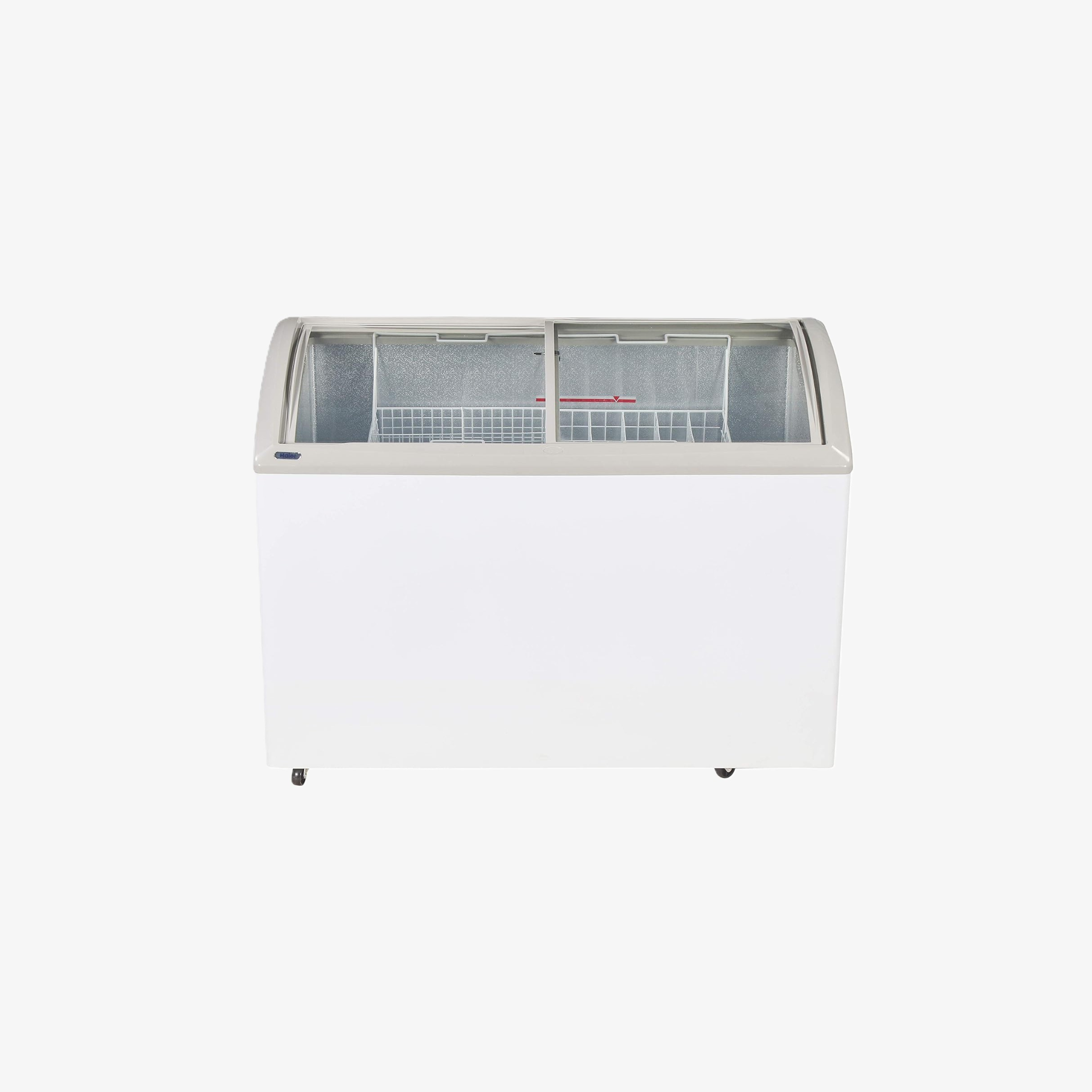 Haier Chest Freezer 7.7 CuFt Curve Glass (SD-217M)
