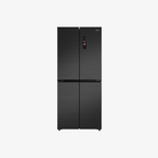 Midea Refrigerator 14.4 CuFt Multi Door Jet Black (MDRF550FGH28)