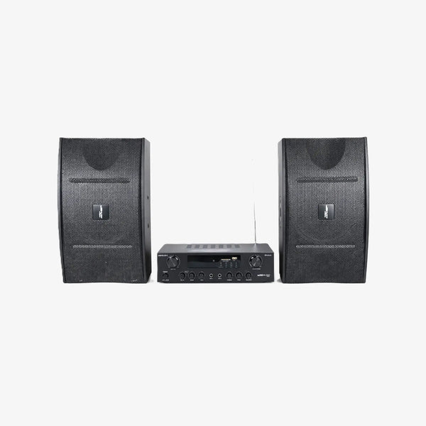 DB Audio Hybrid Amplifier with Dual 10-Inch Speakers 1200W (TPRO-SET10)