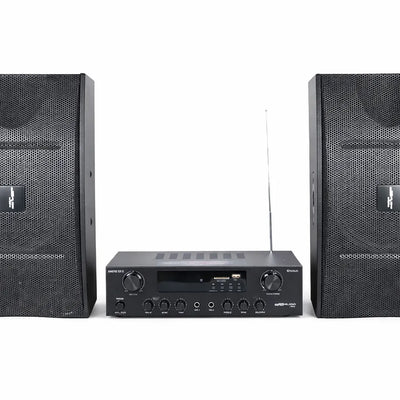 DB Audio Hybrid Amplifier with Dual 10-Inch Speakers 1200W (TPRO-SET10)