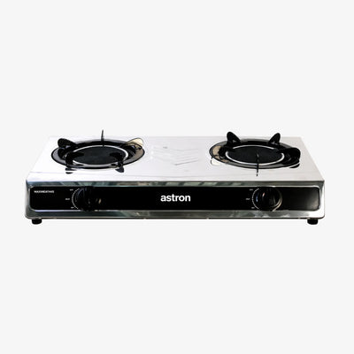 Astron Ceramic Double Burner Gas Stove (MAXHEAT-442)