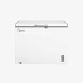 Promo: Midea Chest Freezer Inv 10.3Cu.Ft Sliding Glass (MDRC398FZG01)