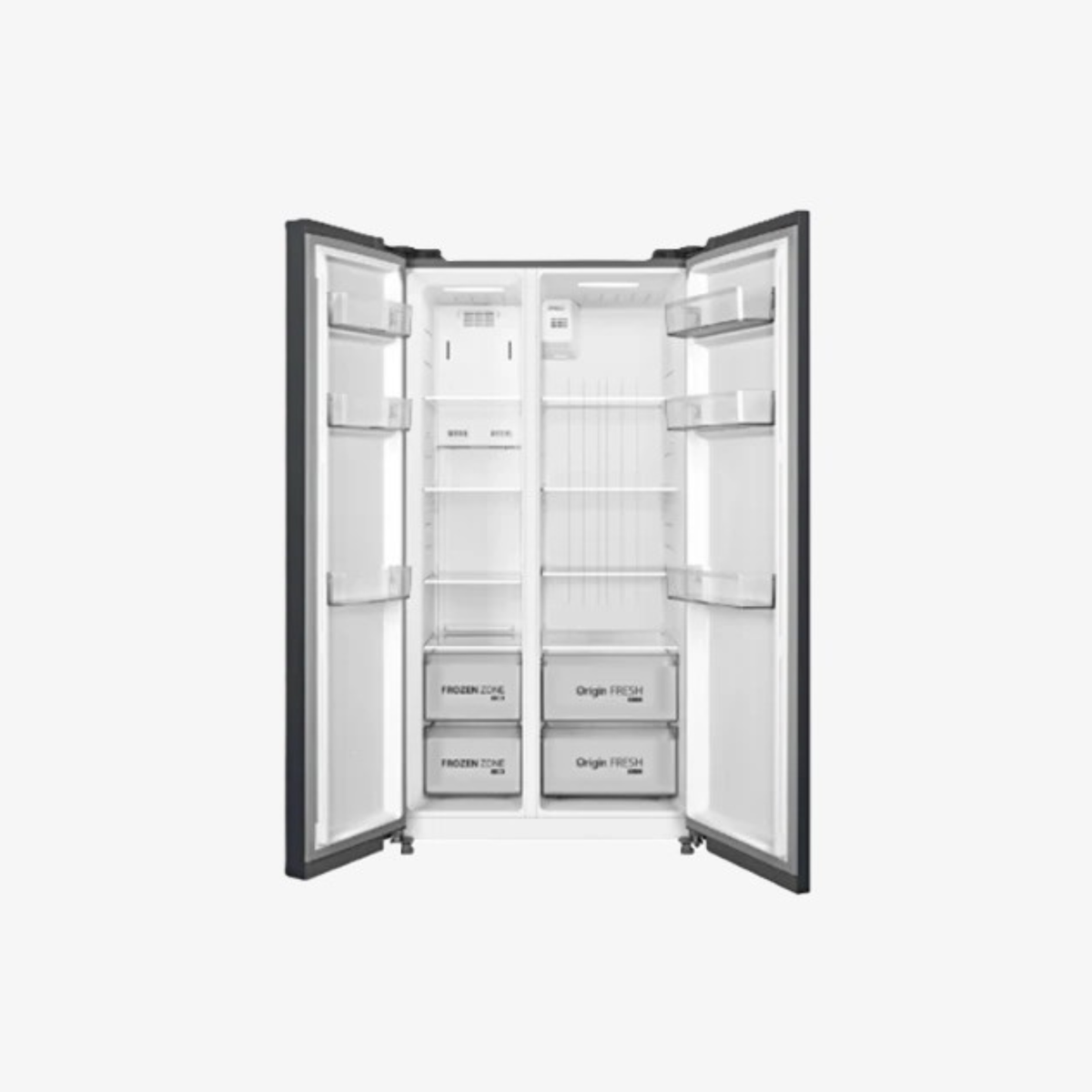 Promo: Toshiba 19.6 cu.ft. Side-by-Side Refrigerator Inverter Gray