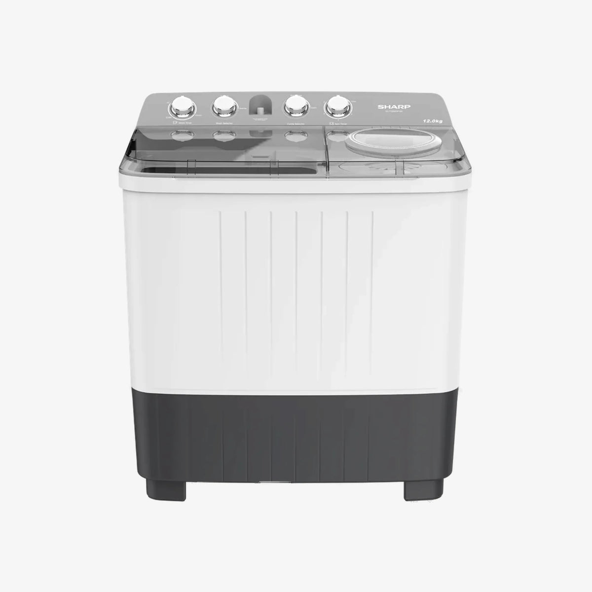 Sharp 14kg Twin-Tub Washing Machine Gray