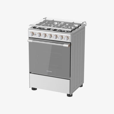 Toshiba Gas Range 60cm 4-Burner (RB2-60G4GE(MR))